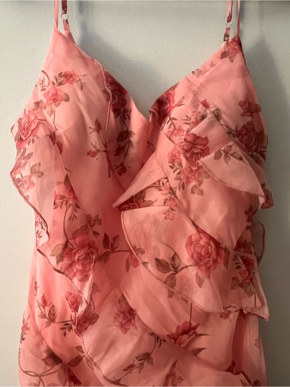 petal & pup ciao Ruffles Maxi Dress in Pink Floral - Picture 3 of 9